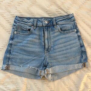 Denim AE Cuffed Shorts